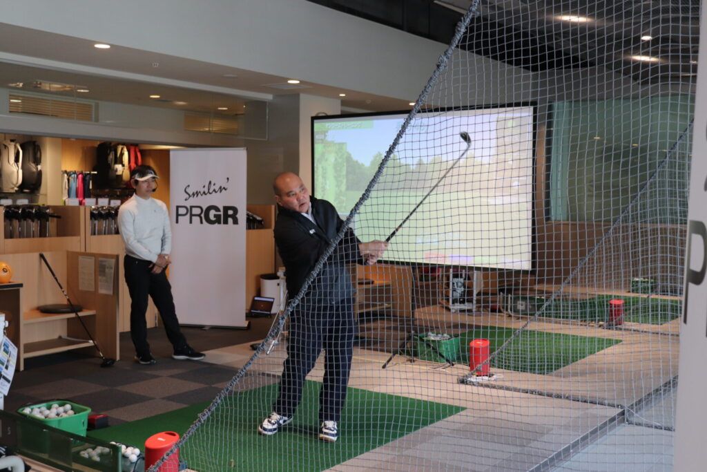 オンコーストレーニングモード ショット風景