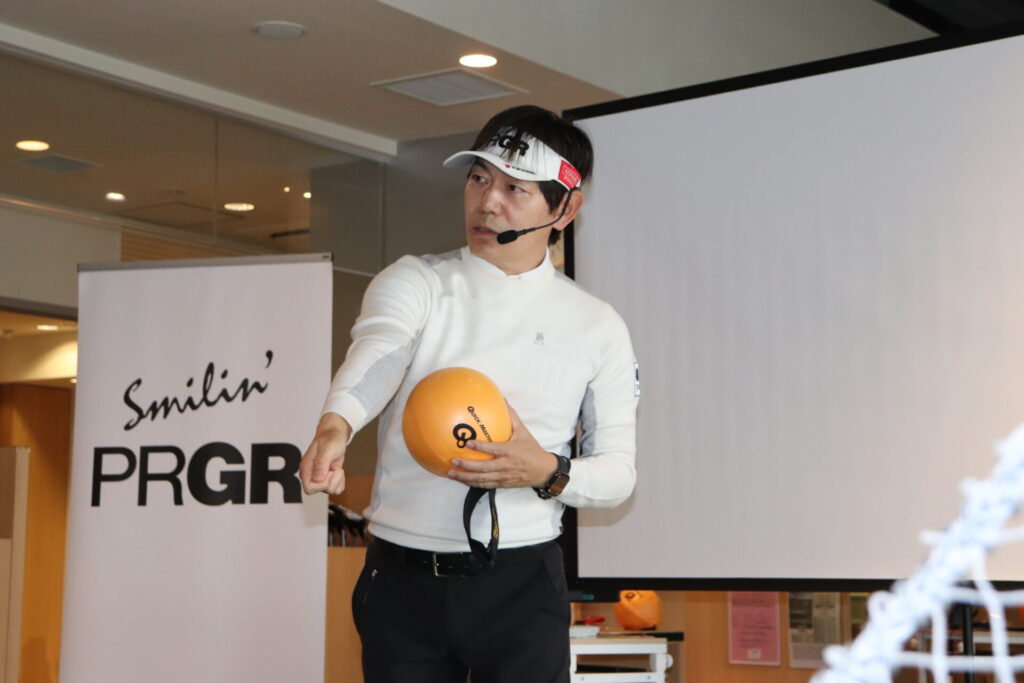 内藤雄士ツアープロコーチ 練習器具「パーフェクト・ローテーション」解説